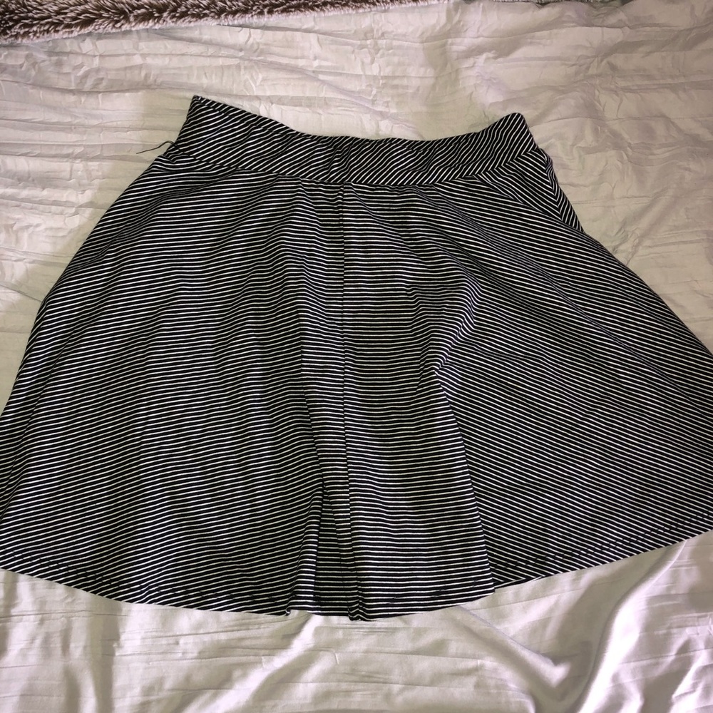 Striped Skater Skirt